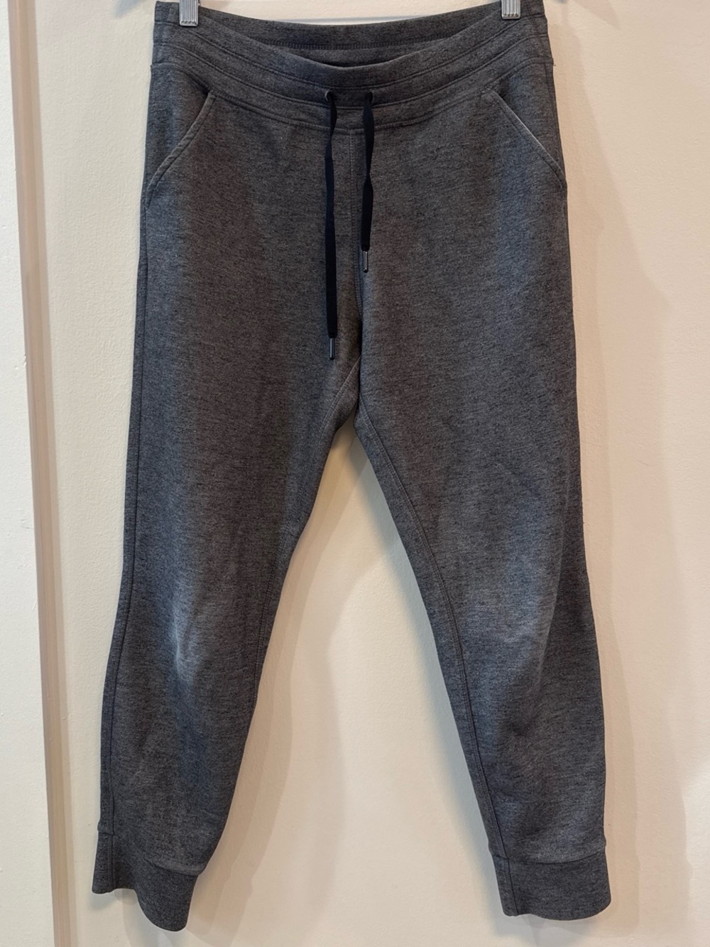 32 Degrees Women's Charcoal Gray Jogger Sweatpants with Drawstring